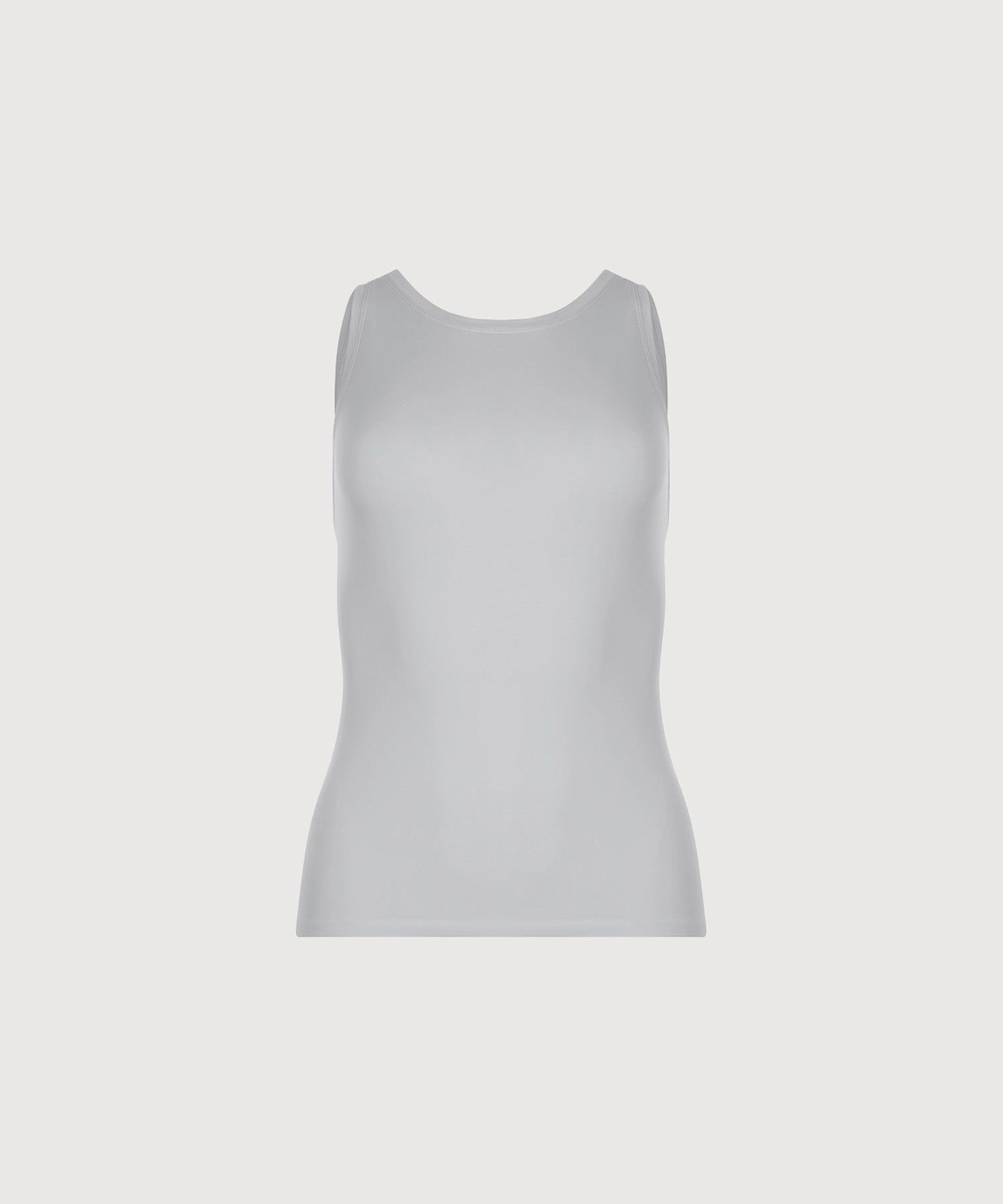 High Neck Tank - Pebble