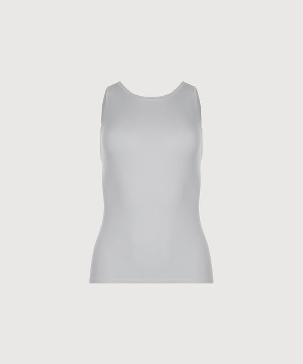High Neck Tank - Pebble