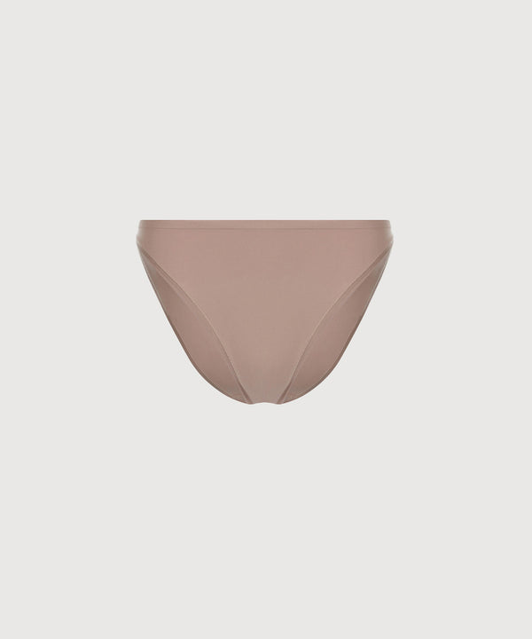 String Bikini Brief 3 Pack - Taupe