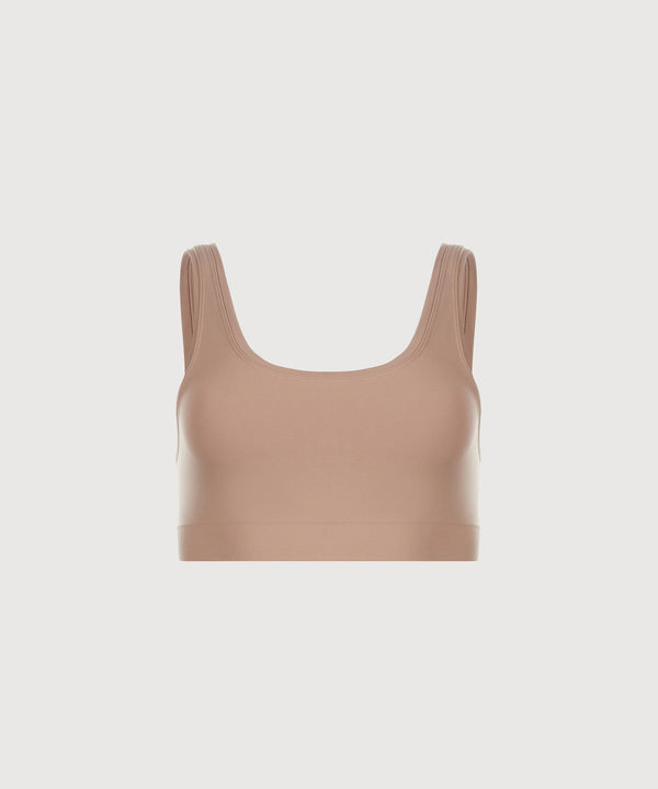 Scoop Bralette - Taupe