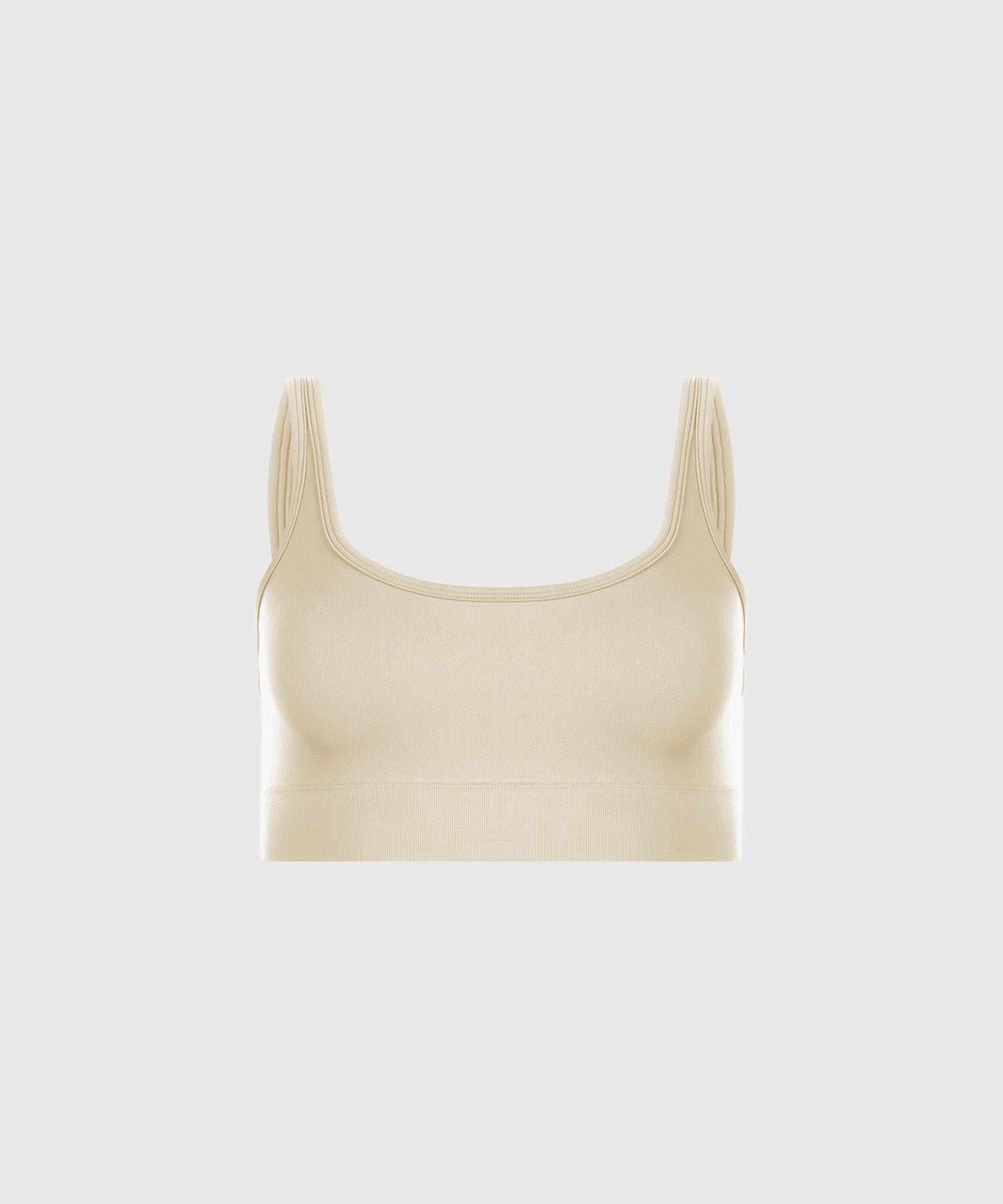 Performance Racerback Sports Bra - Almond