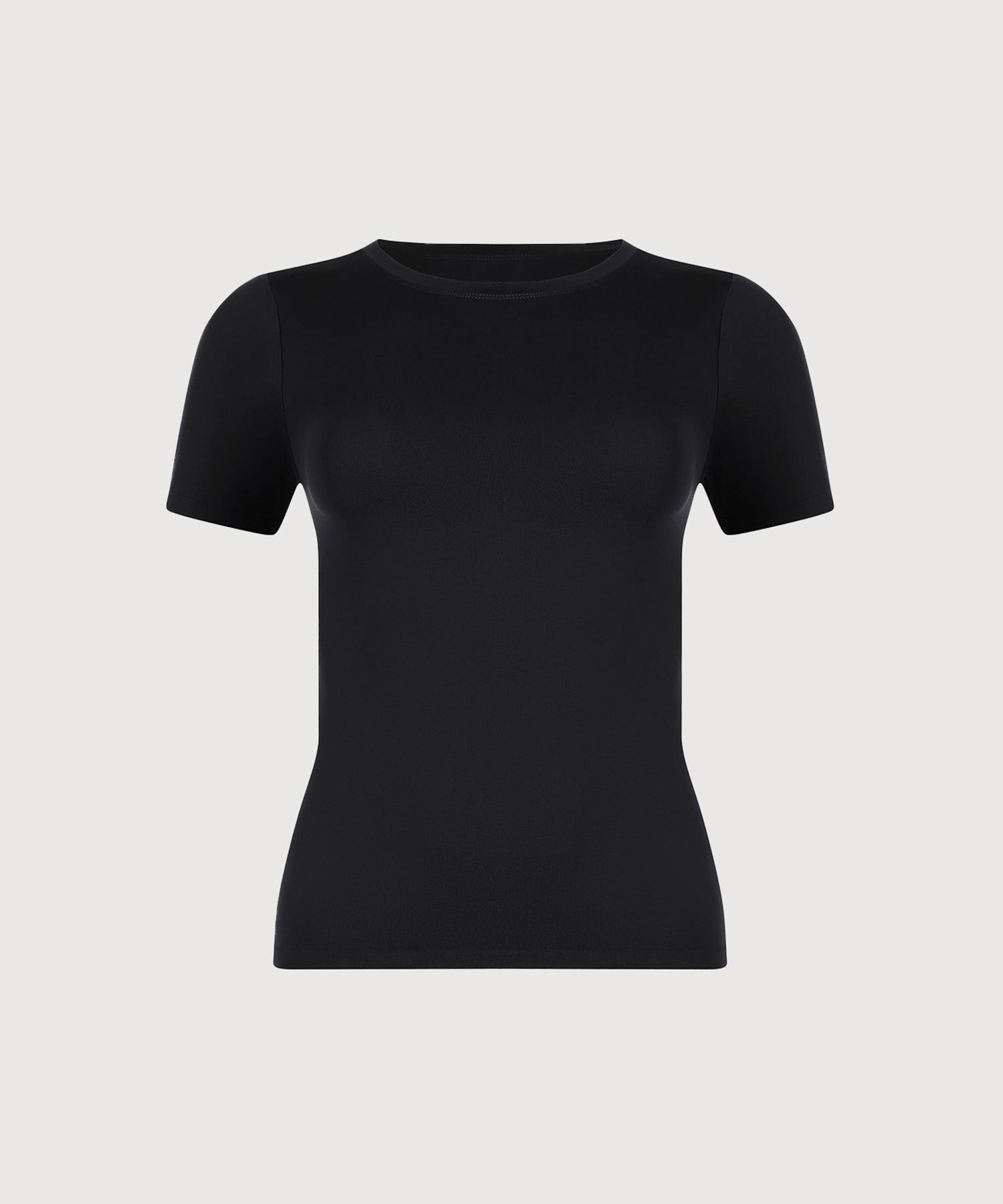 Crew Neck Tee - Black