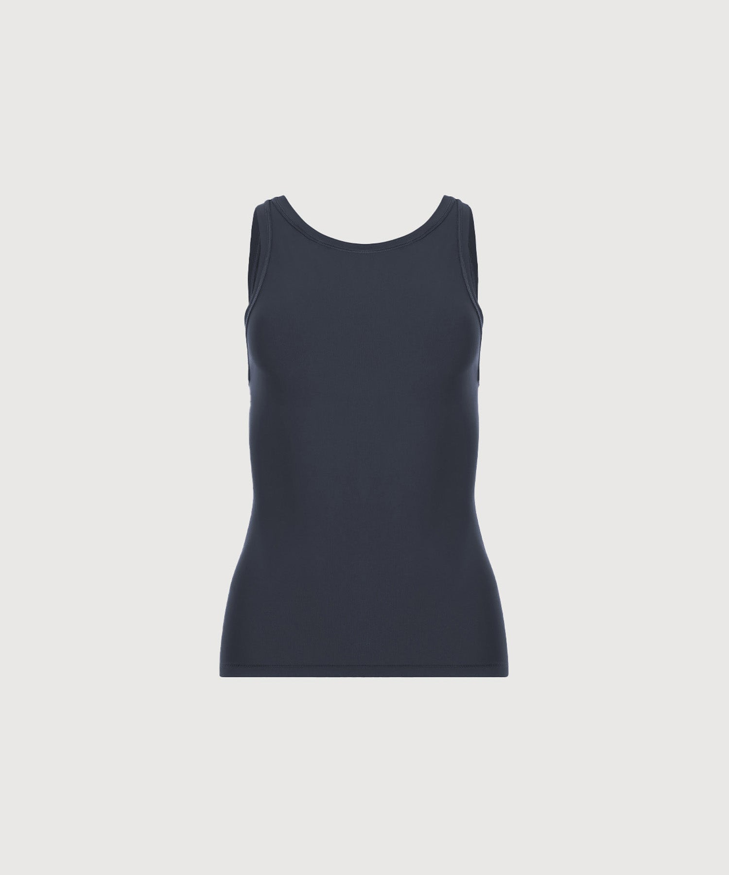 High Neck Tank - Navy