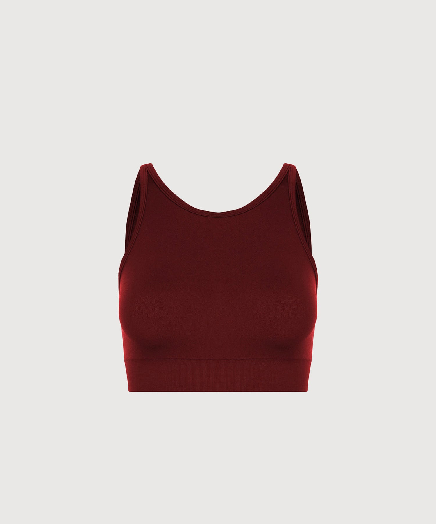 Performance High Neck Sports Bra - Grape