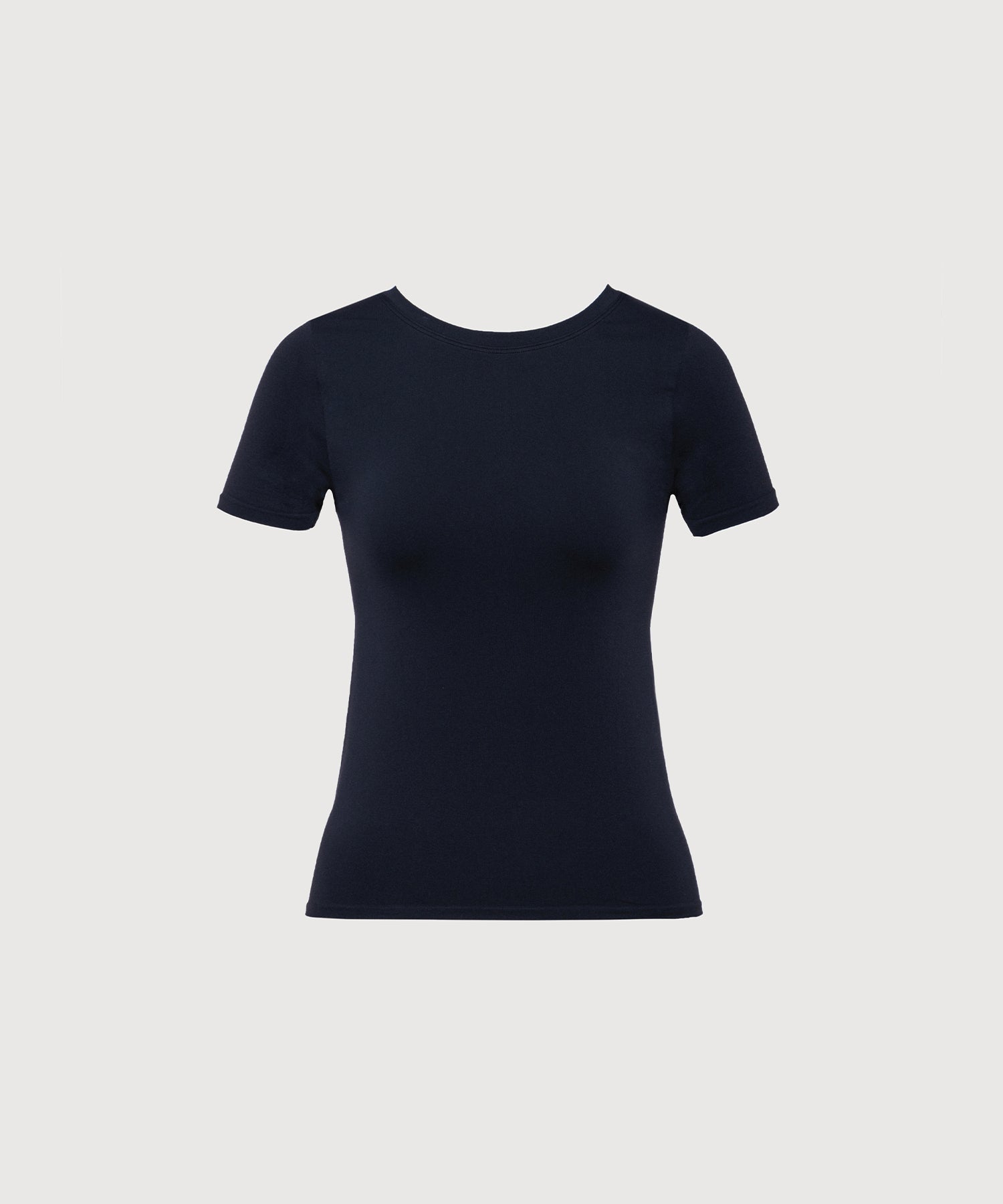 Crew Neck Tee - Navy