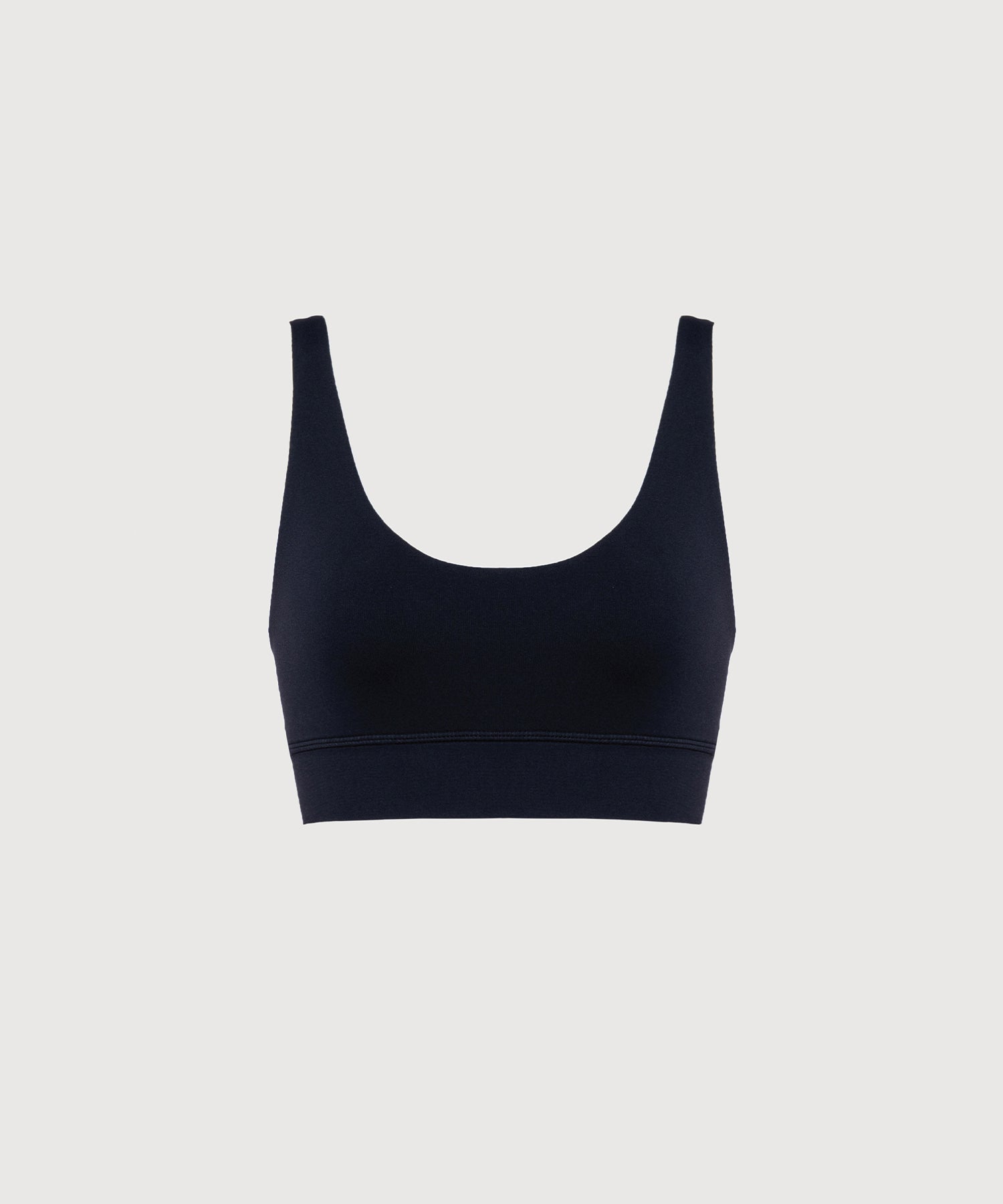 Scoop Bra Top - Navy