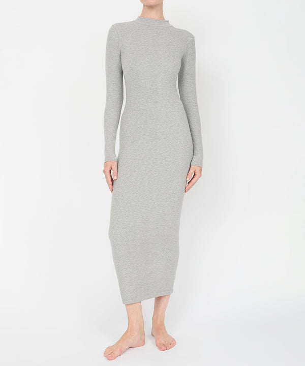 Yasmin Dress - Grey Mélange