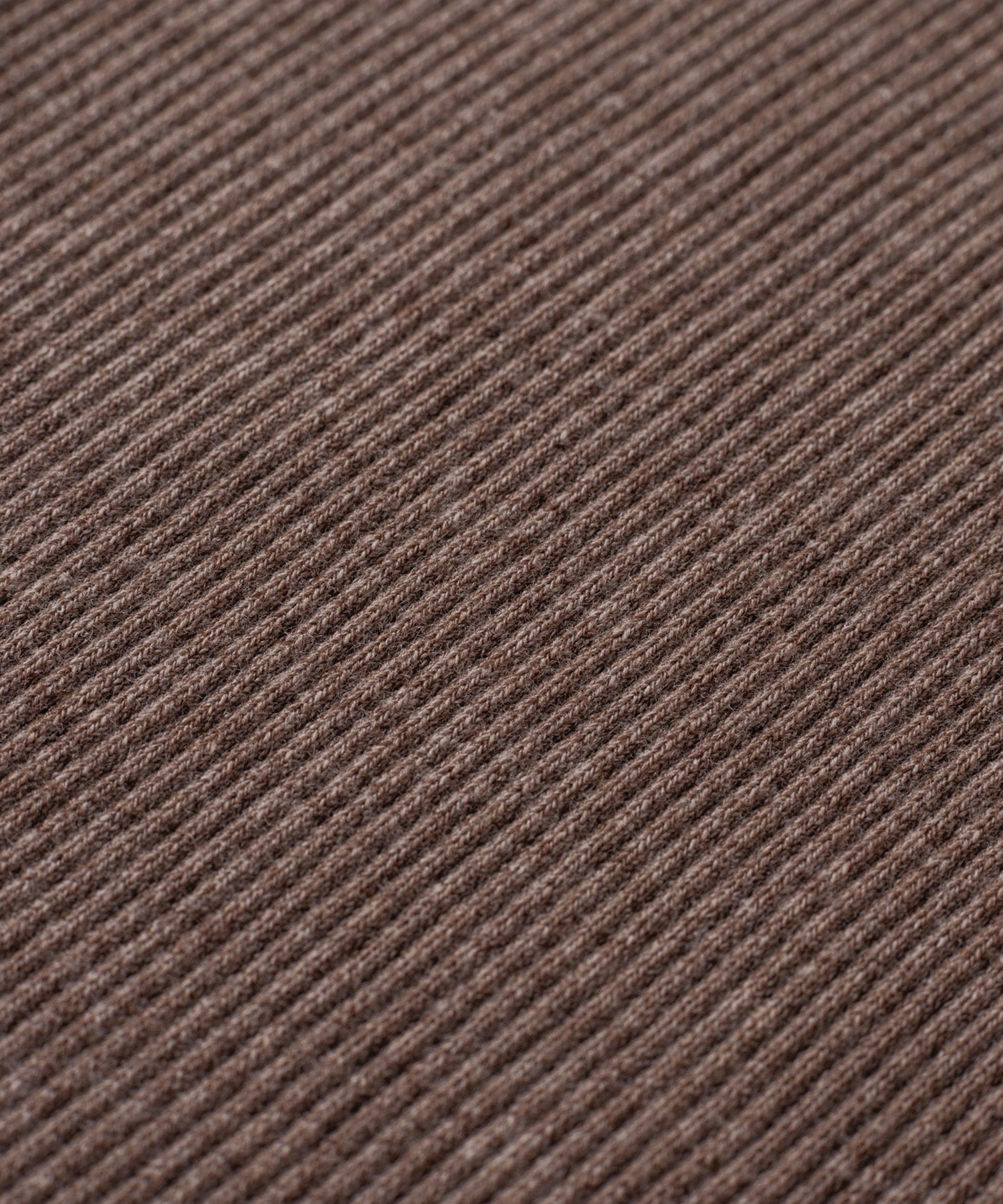 Eve Turtleneck Top - Hazelnut Mélange