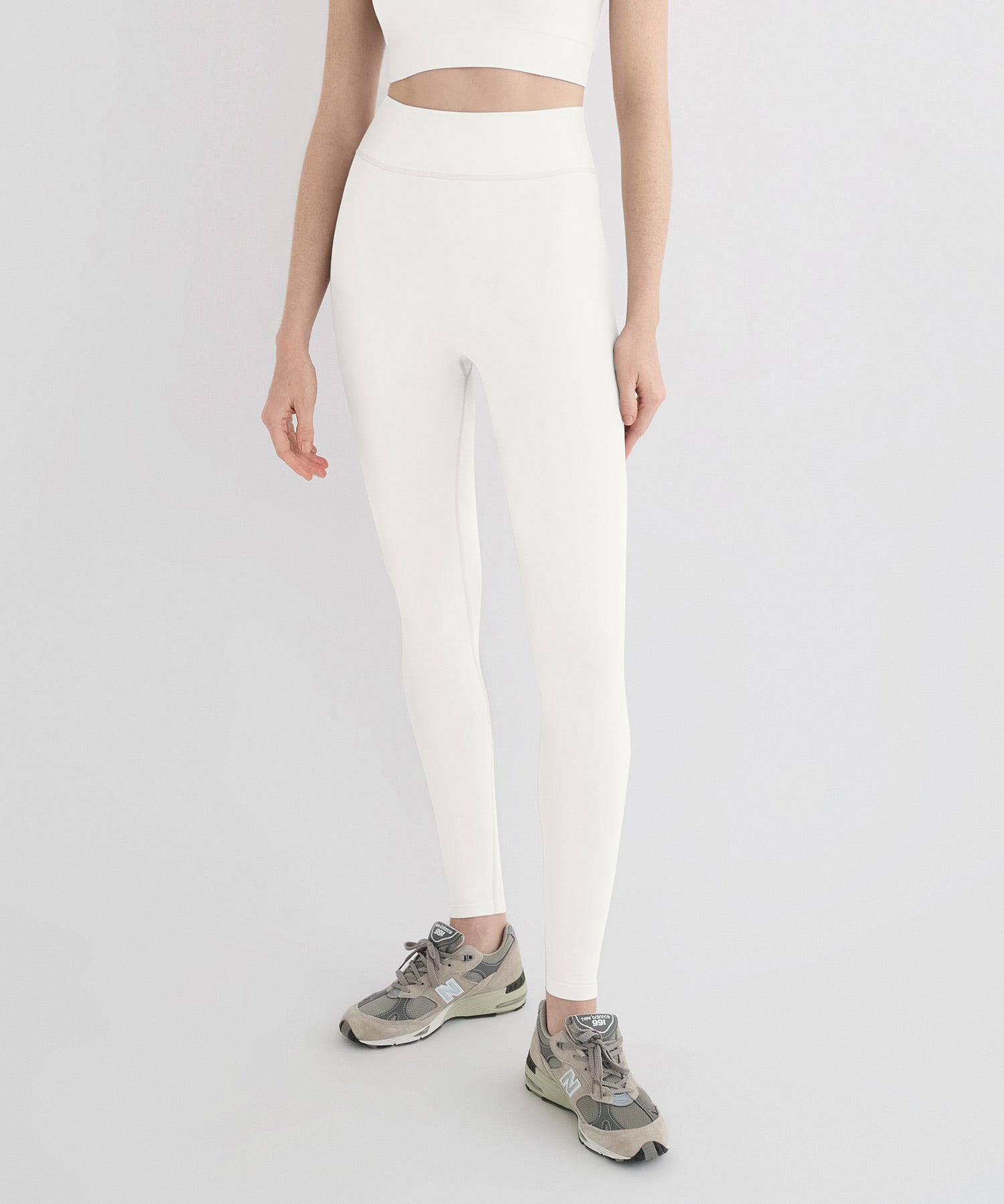 Performance High Rise Leggings - Pearl