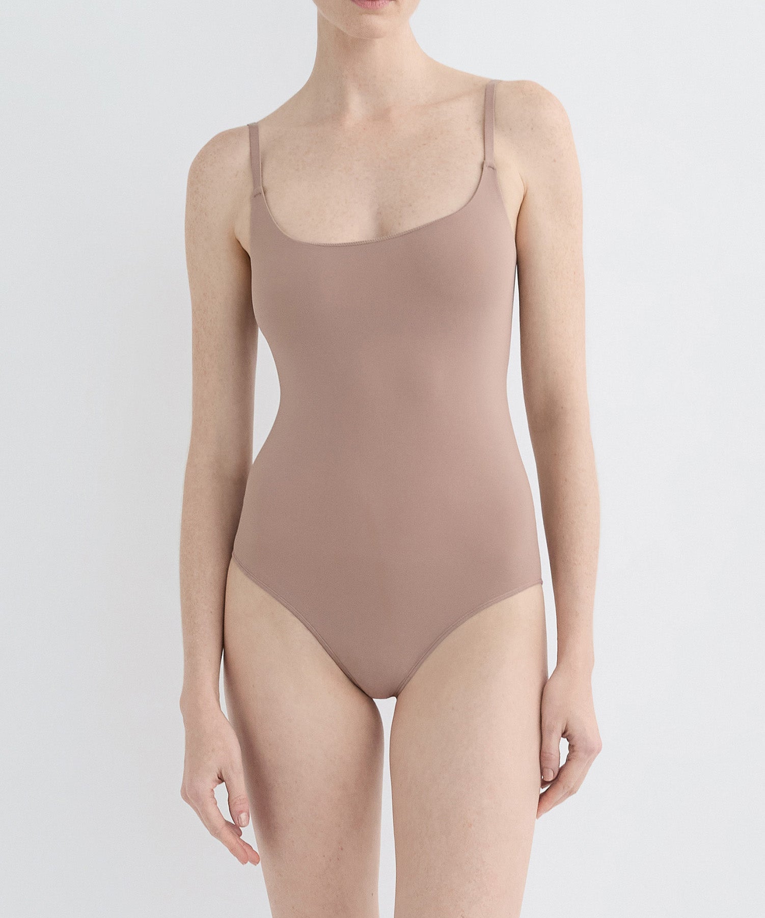 Cami Bodysuit - Taupe