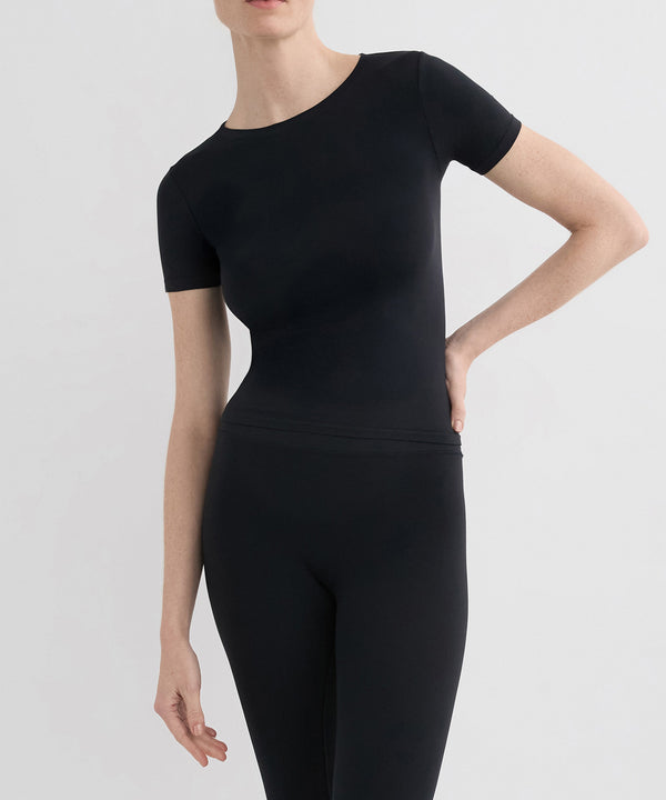 Crew Neck Tee - Black