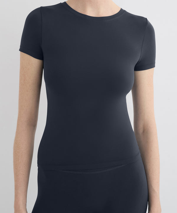 Crew Neck Tee - Navy