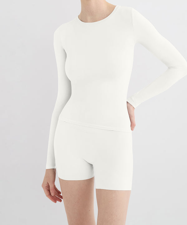 Long Sleeve Tee - Pearl