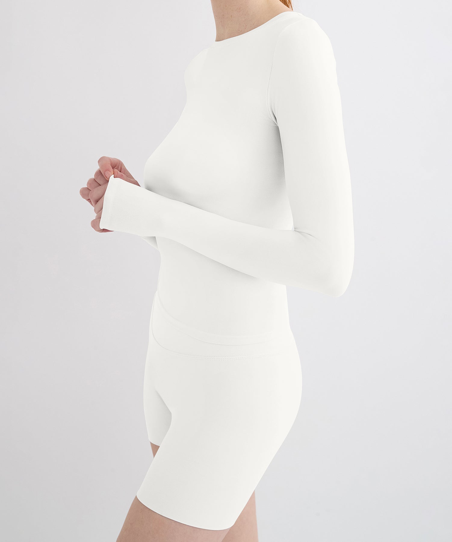 Long Sleeve Tee - Pearl
