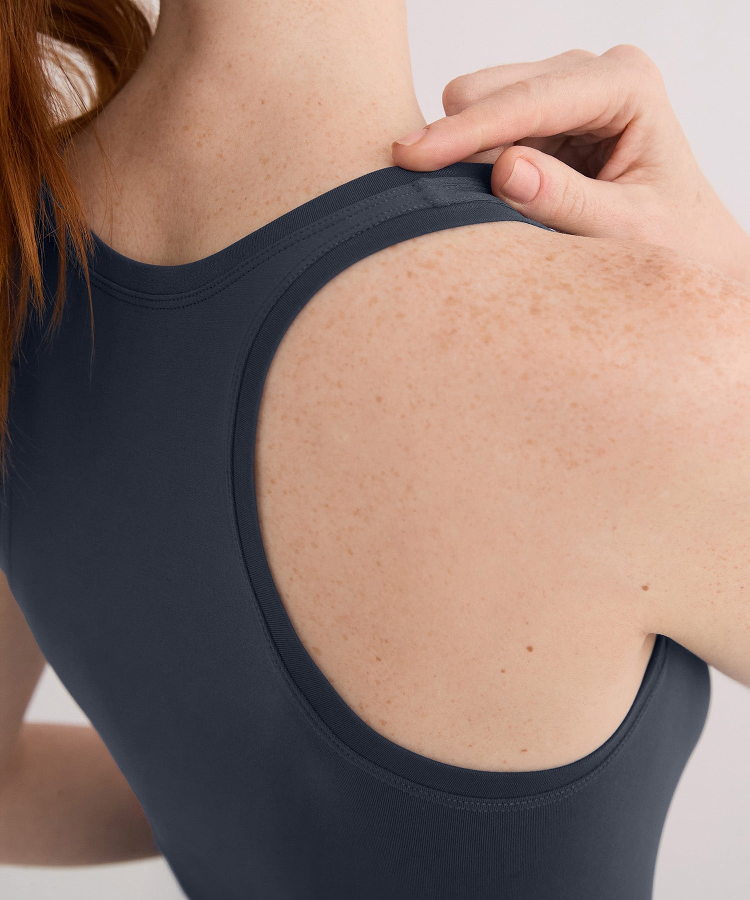 High Neck Tank - Navy