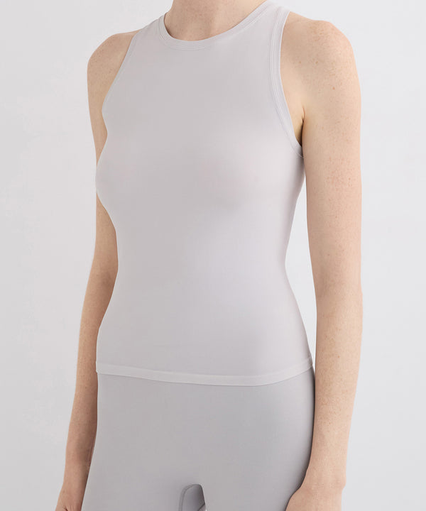 High Neck Tank - Pebble