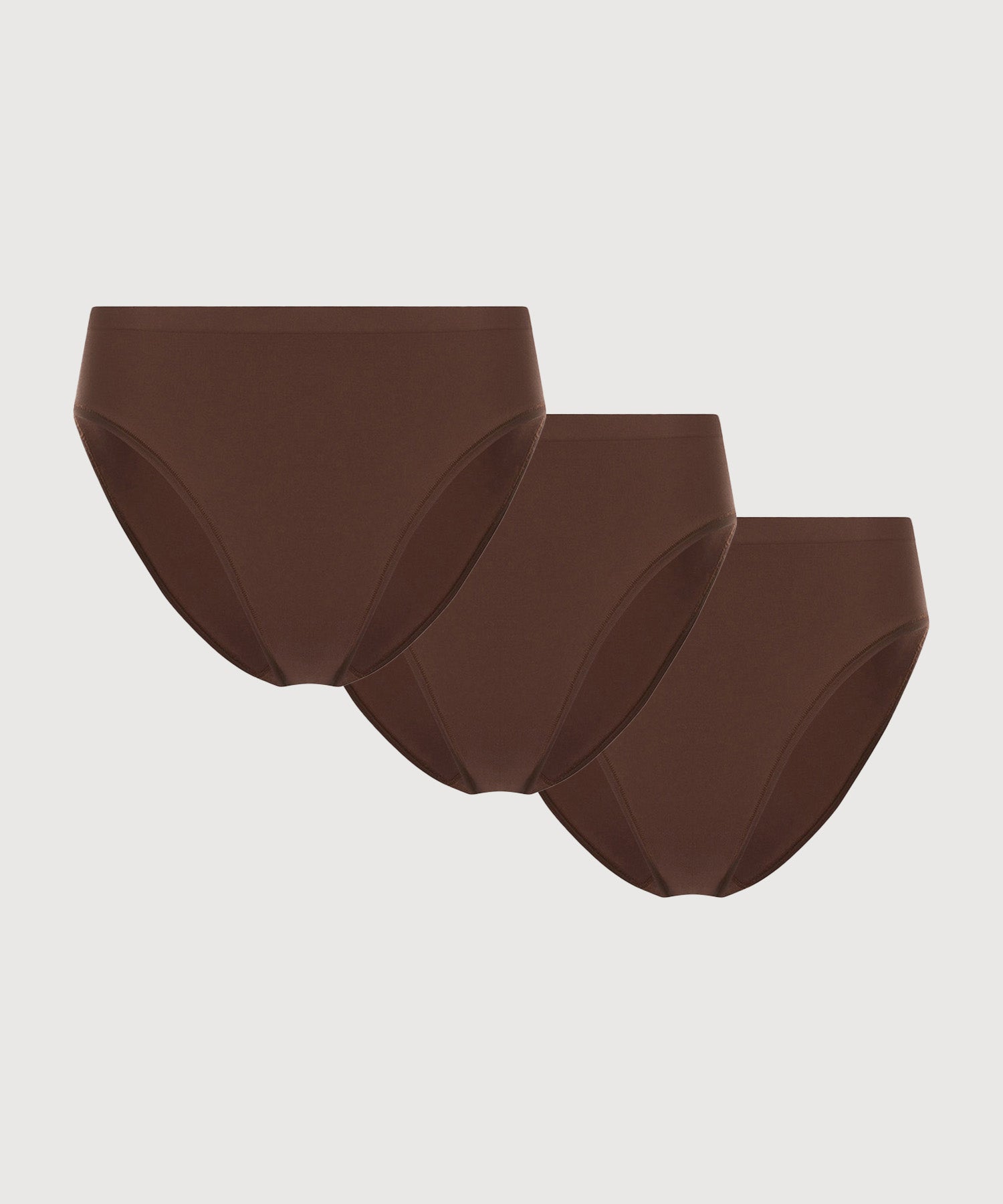 Hip Brief 3 Pack - Cocoa