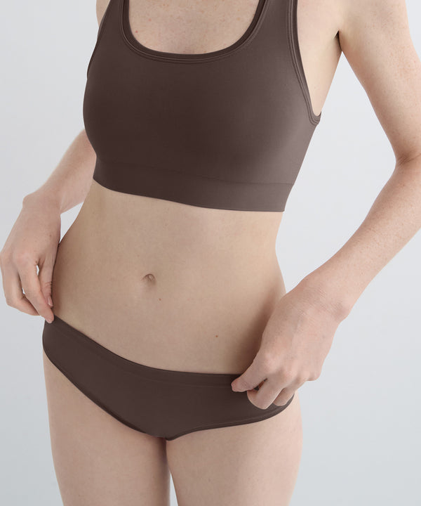 Hip Brief 3 Pack - Cocoa