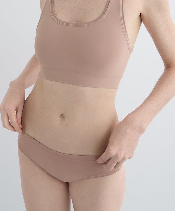 Hip Brief 3 Pack - Taupe