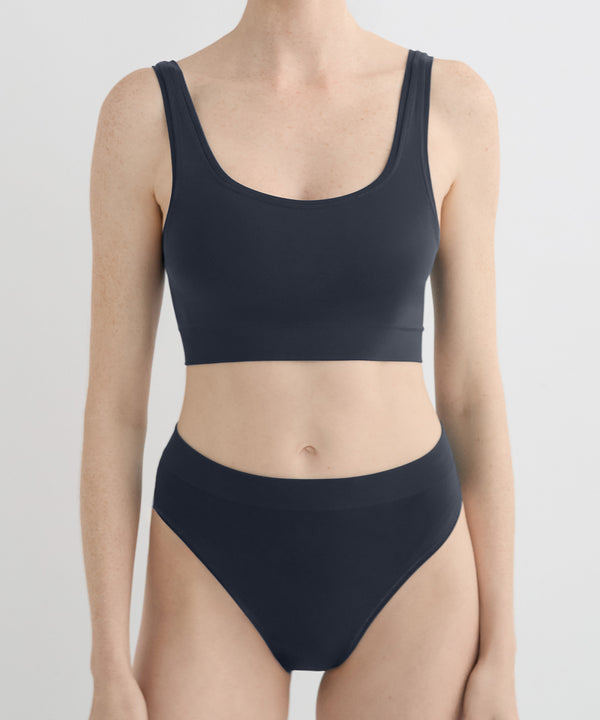 Scoop Bra - Navy