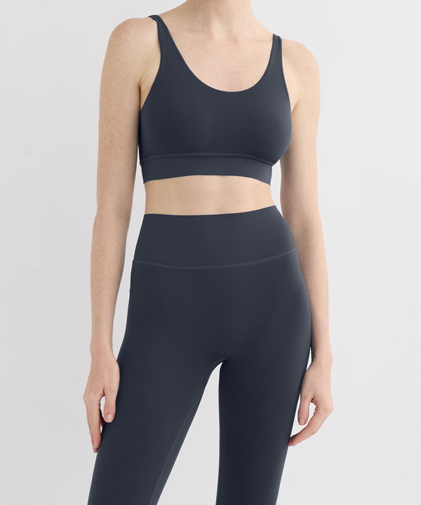 Scoop Bra Top - Navy