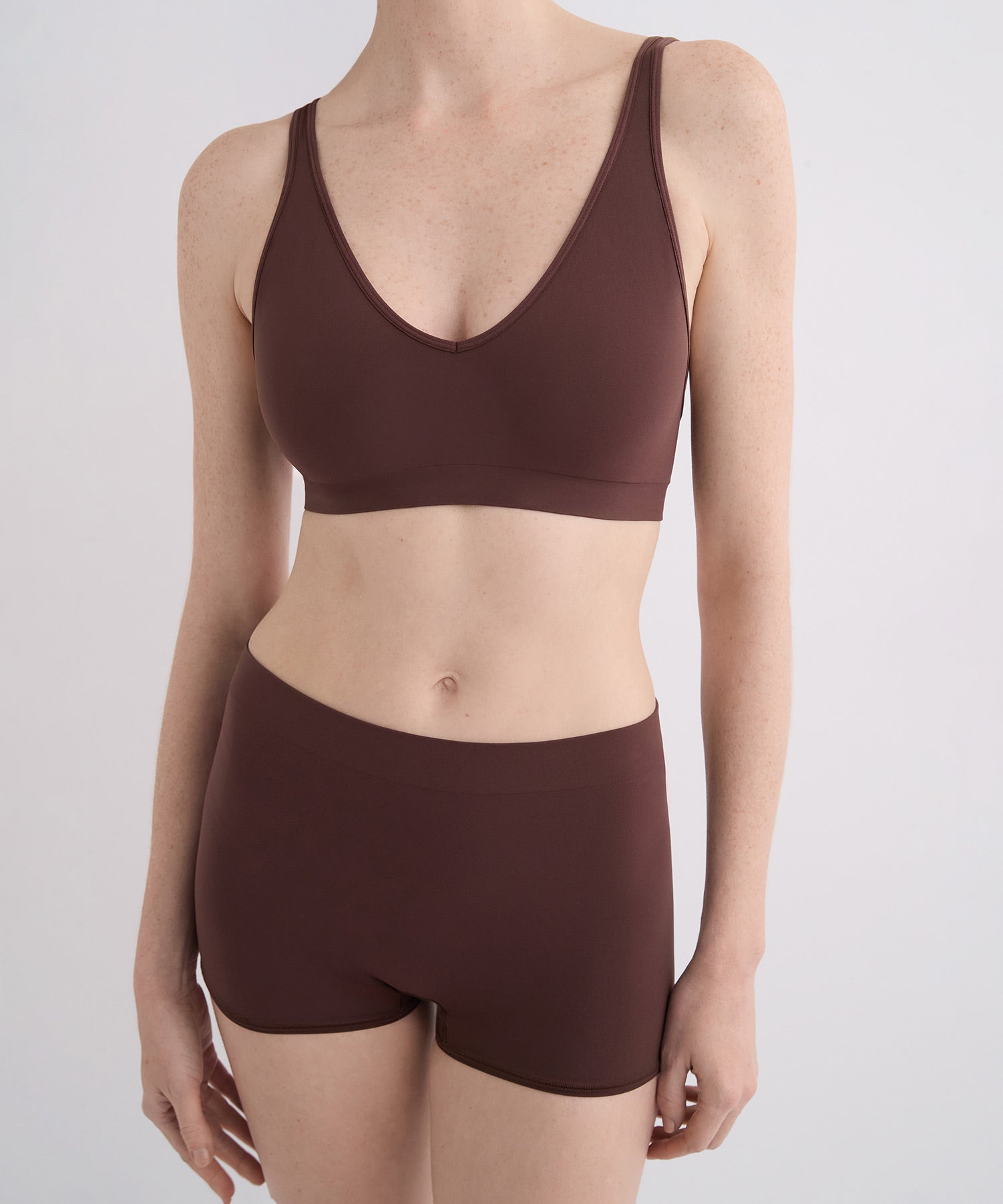 Micro Mini Shorts 3 Pack - Cocoa
