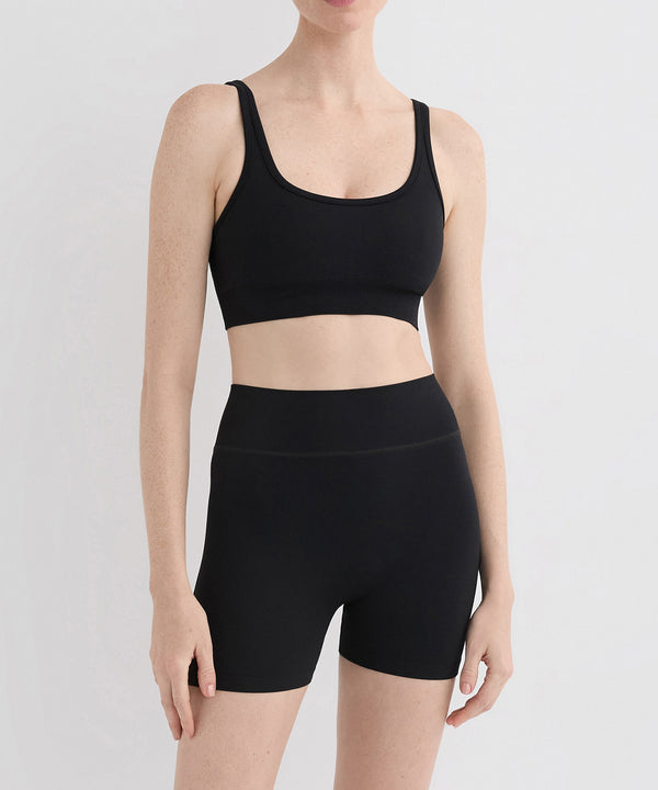 Performance Racerback Sports Bra - Black