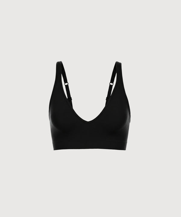 Triangle Bralette - Black
