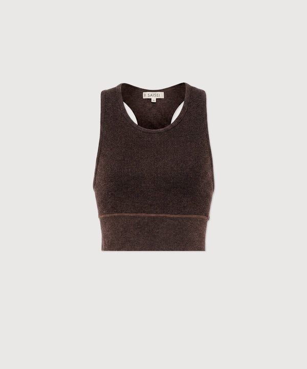 Carrie Crop Top - Sepia Mélange