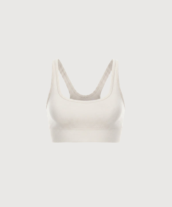 Racerback Movement Bra - Pearl