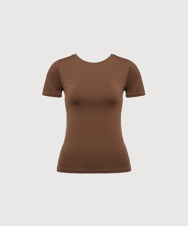 24/7 Crew Neck Tee - Dark Earth
