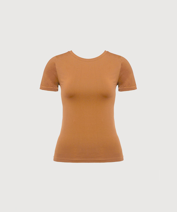 24/7 Crew Neck Tee - Terracotta