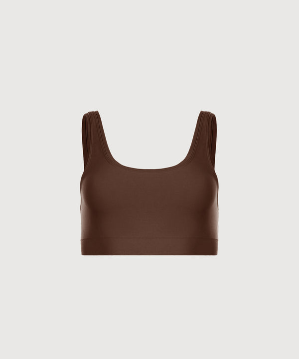 Scoop Bralette - Cocoa