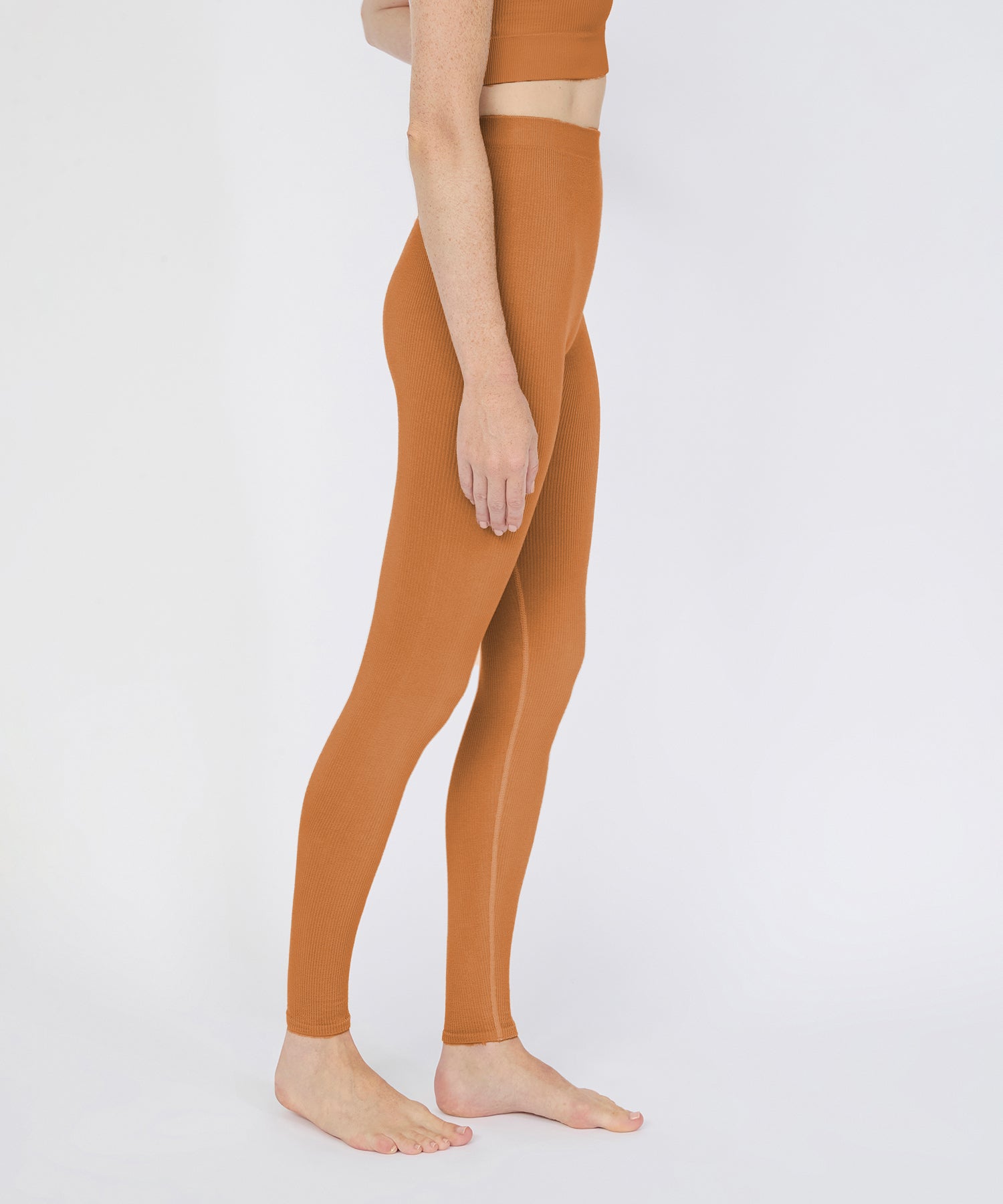 Jane High Rise Legging 25" - Terracotta