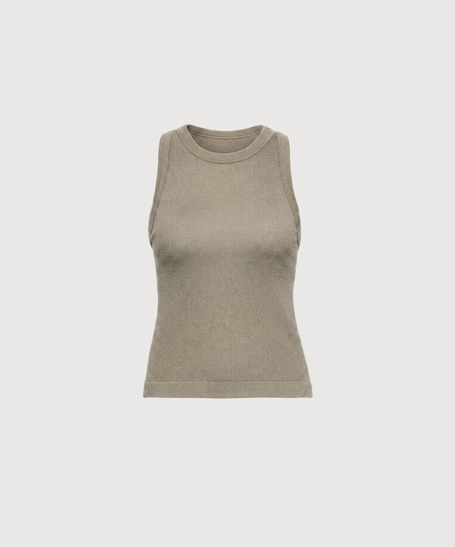 Lily Rib Tank - Ash