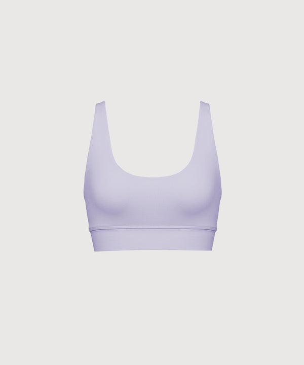 24/7 Lounge Bra Top w/ Adjustability - Lavender