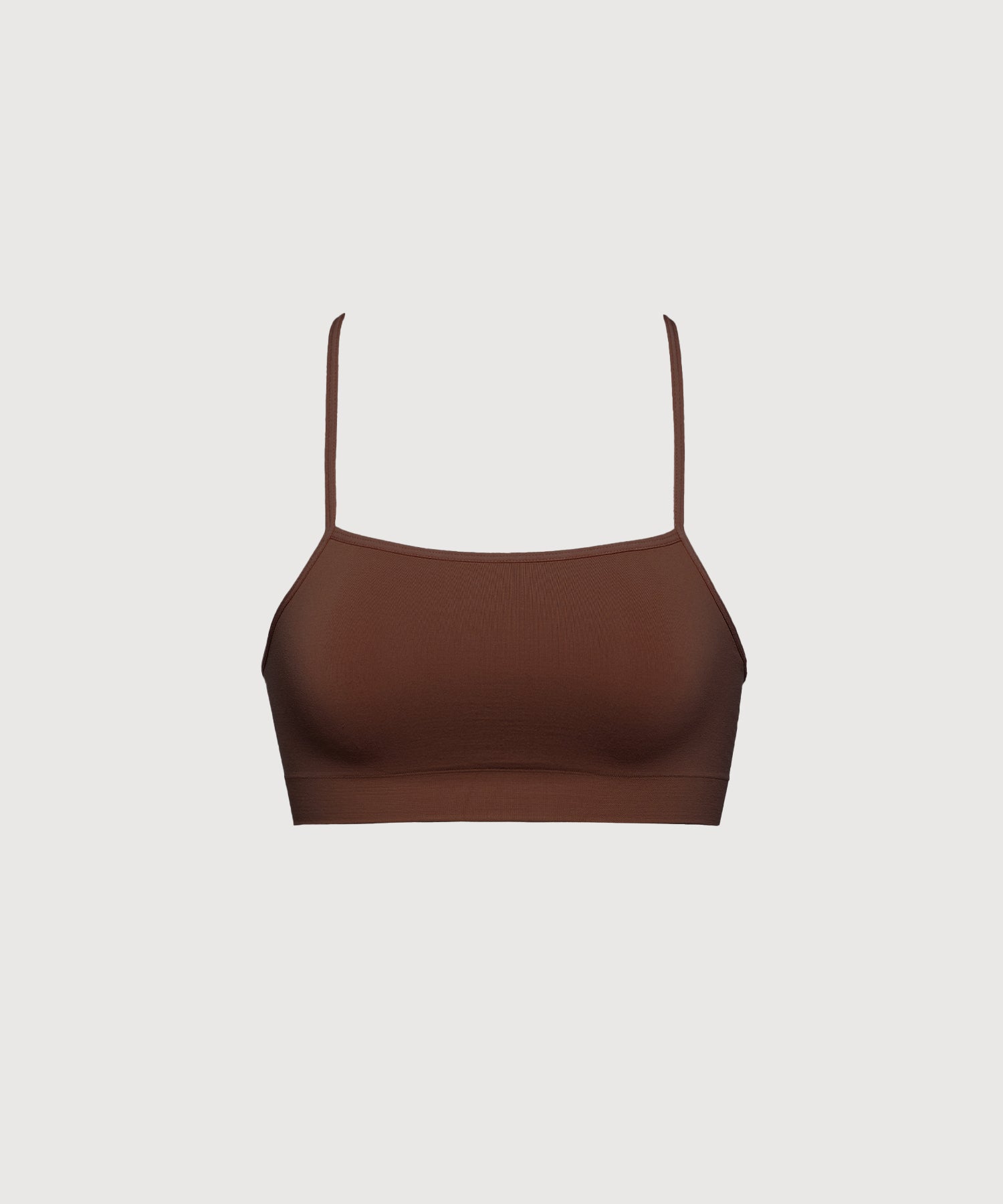 Racer Bralette - Cocoa