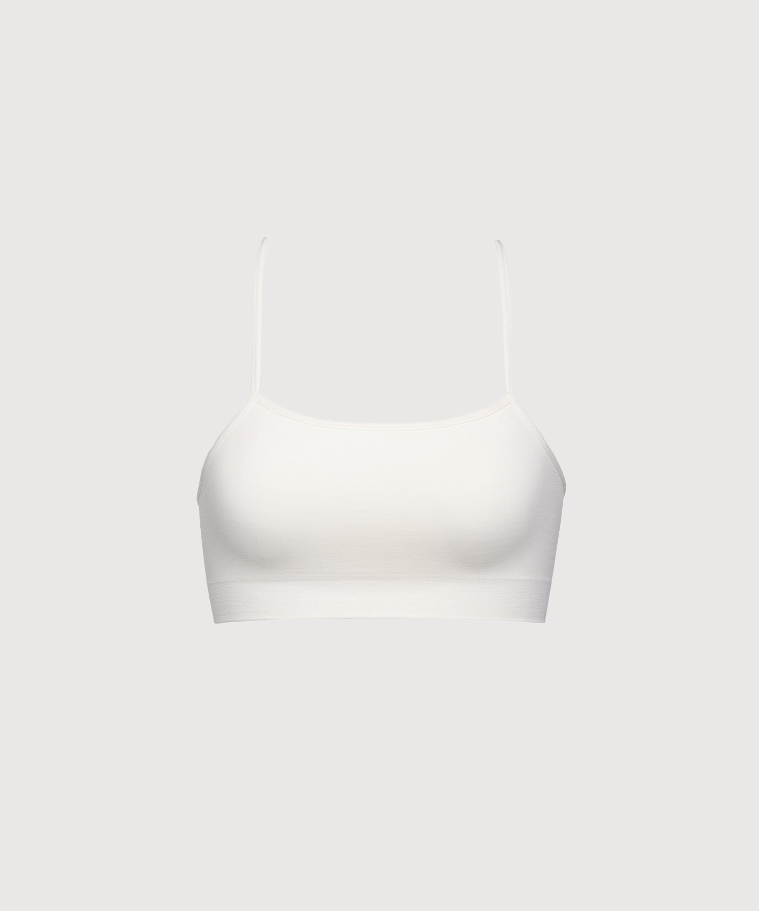 Racer Bralette - Pearl