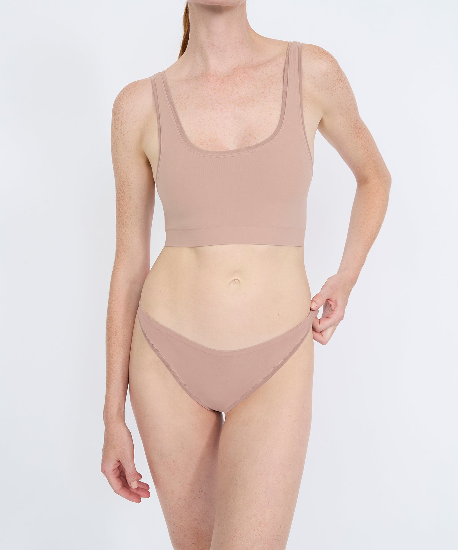 Hip Brief 3 Pack - Taupe