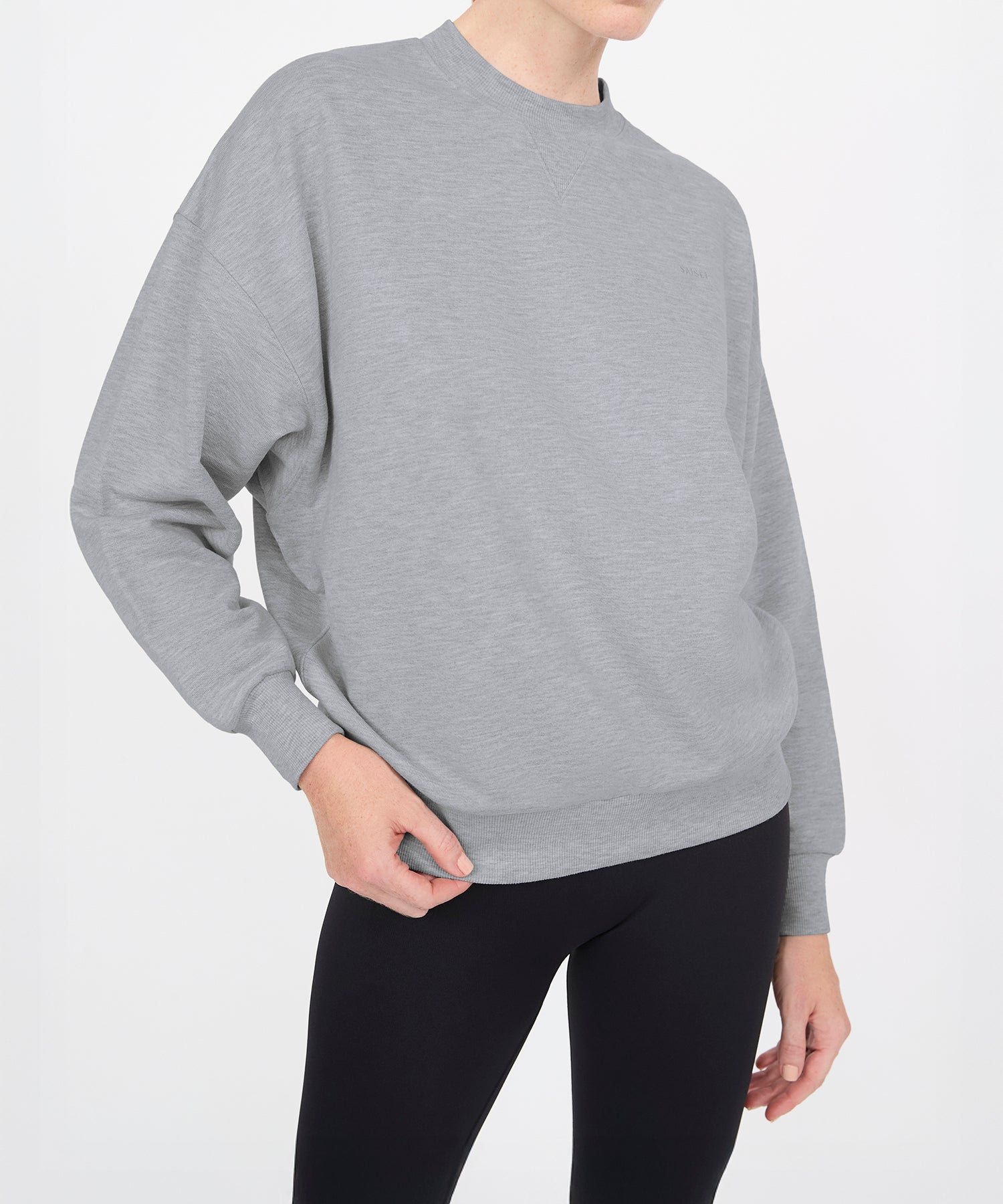Parker Oversized Sweatshirt - Heather Grey