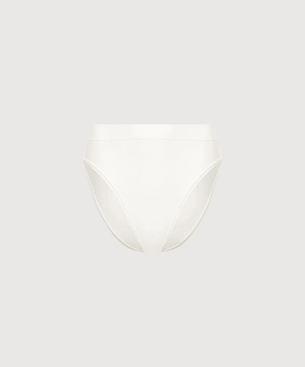 High Waist Brief 3 Pack - Pearl