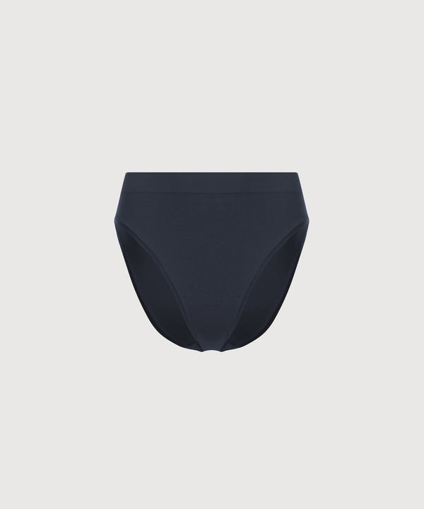 High Waist Brief 3 Pack - Navy