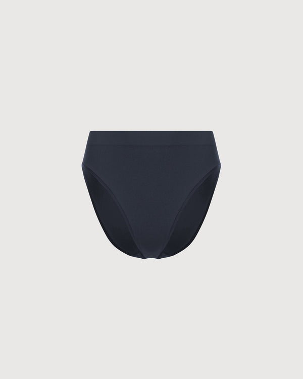 High Waist Brief 3 Pack - Navy