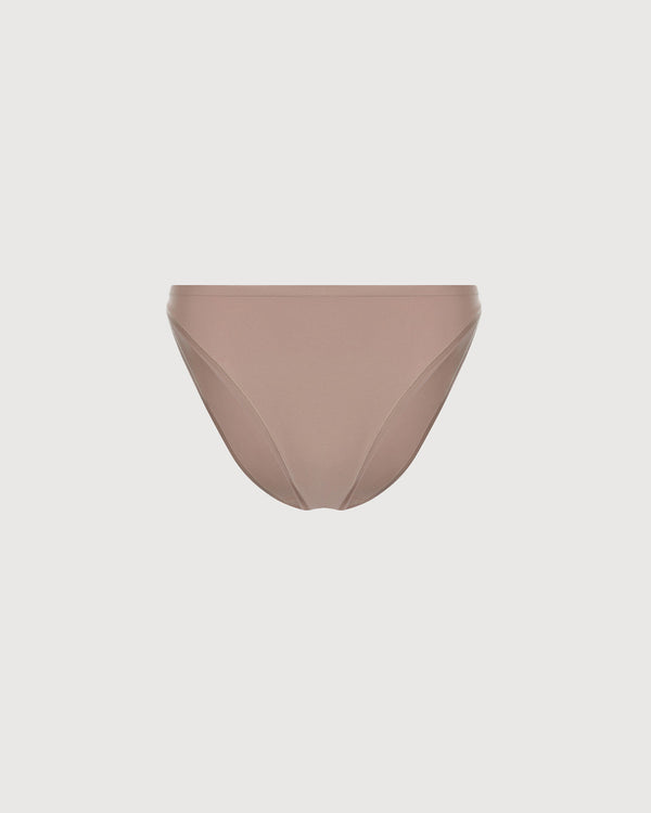 String Bikini Brief 3 Pack - Taupe