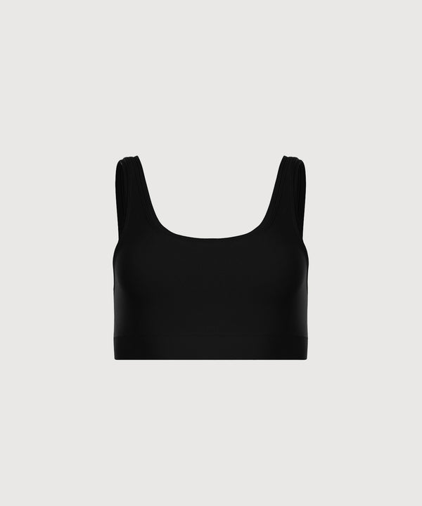 Scoop Bralette - Black