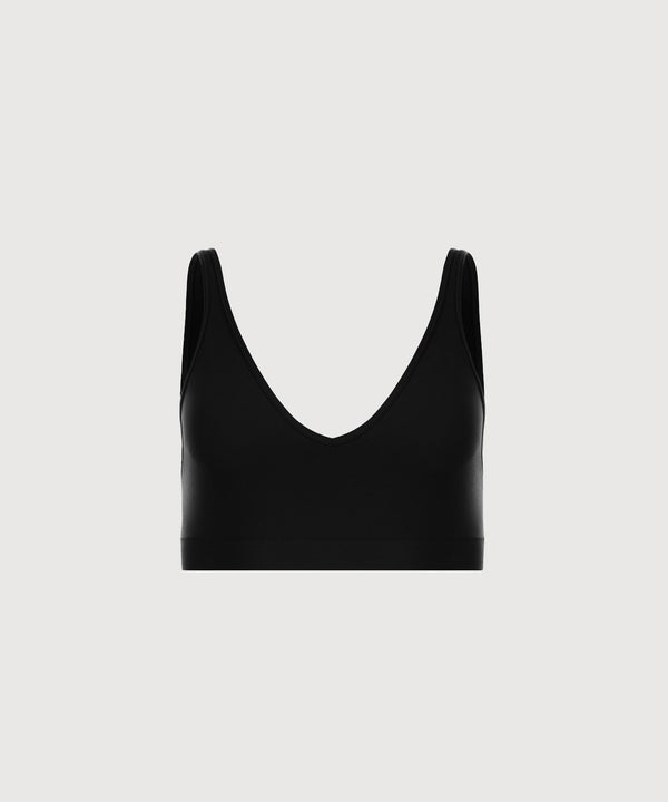 Triangle Bralette - Black