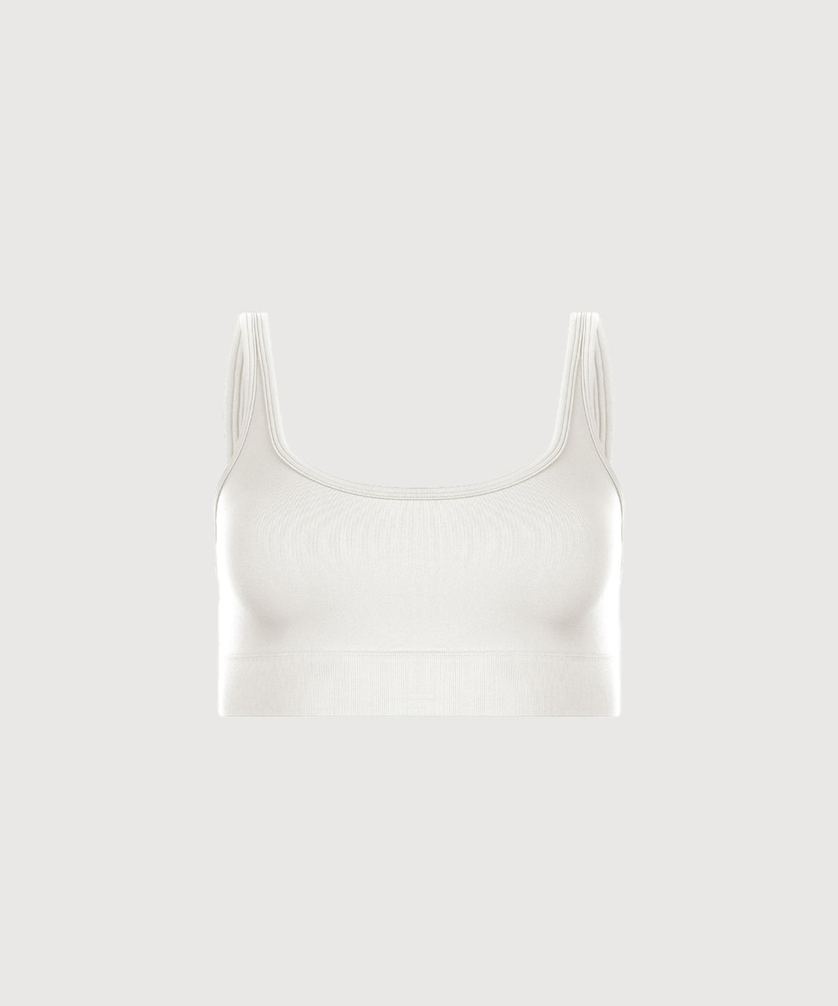 Performance Racerback Sports Bra - Pearl