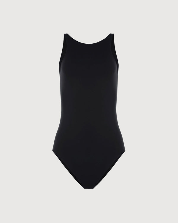 Open Back Bodysuit - Black