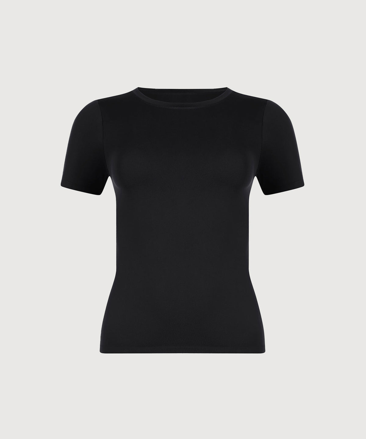 Crew Neck Tee - Black
