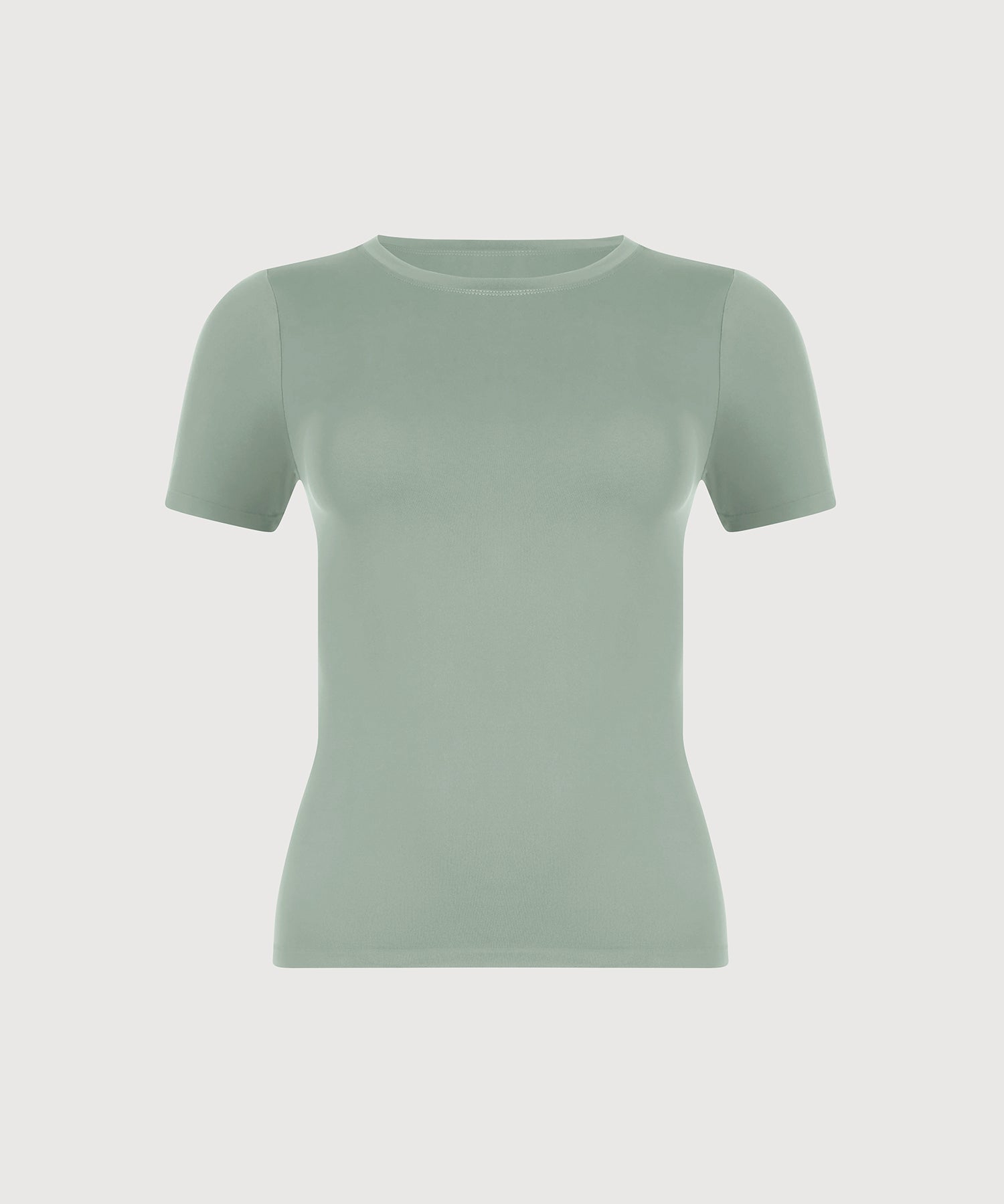 Crew Neck Tee - Sage